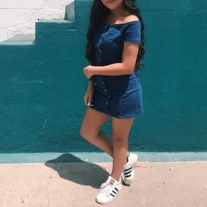 Denim dress